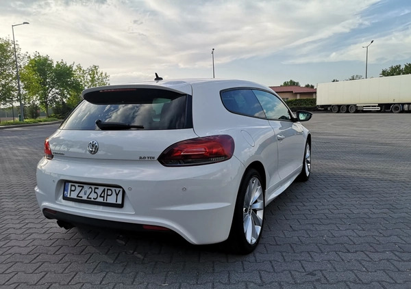 Volkswagen Scirocco cena 42000 przebieg: 249000, rok produkcji 2012 z Stęszew małe 106